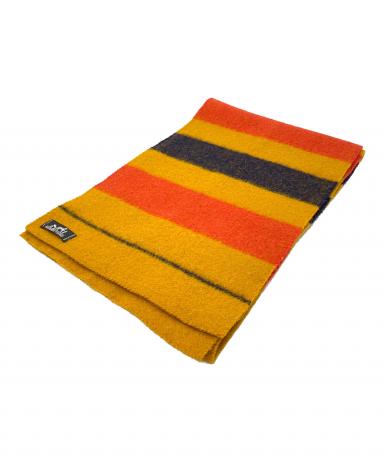 HERMES ウール ロカバール　マフラー 中古・古着通販】HERMES (エルメス) ロカバール マフラー イエロー