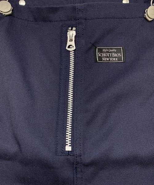 Schott（ショット）Schott (ショット) ワークオーバーオール ネイビー サイズ:Mの古着・服飾アイテム