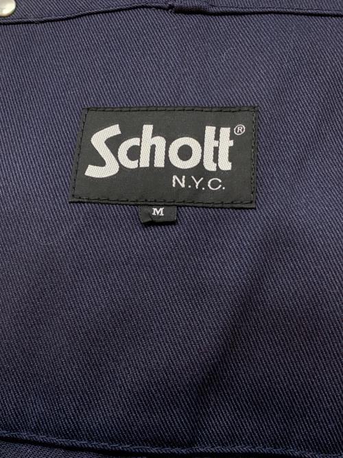 Schott（ショット）Schott (ショット) ワークオーバーオール ネイビー サイズ:Mの古着・服飾アイテム