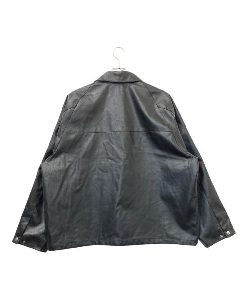 Bleme（ブレム）Bleme (ブレム) レザージャケット ブラック サイズ:Lの古着・服飾アイテム