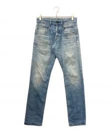 G-STAR RAW（ジースターロゥ）の古着「デニムパンツ」｜インディゴ