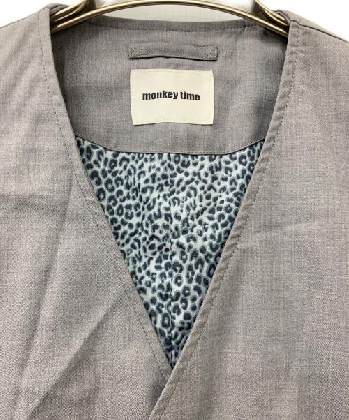MONKEY TIME（モンキータイム）MONKEY TIME (モンキータイム) ベスト グレー サイズ:Sの古着・服飾アイテム