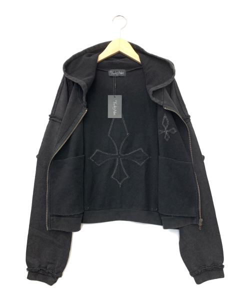 Yorkshin（ヨークシン）Yorkshin (ヨークシン) ジップパーカー ブラック サイズ:Mの古着・服飾アイテム