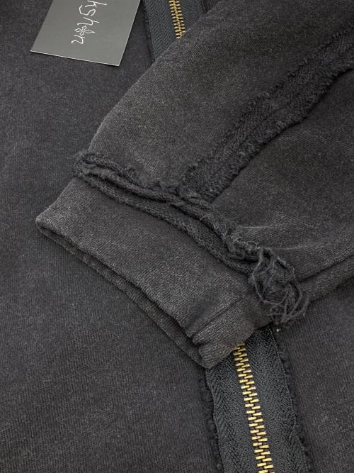 Yorkshin（ヨークシン）Yorkshin (ヨークシン) ジップパーカー ブラック サイズ:Mの古着・服飾アイテム