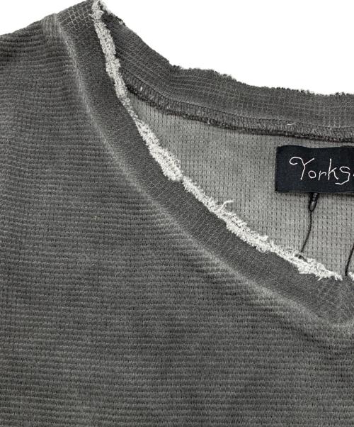 Yorkshin（ヨークシン）Yorkshin (ヨークシン) 長袖カットソー グレー サイズ:Mの古着・服飾アイテム