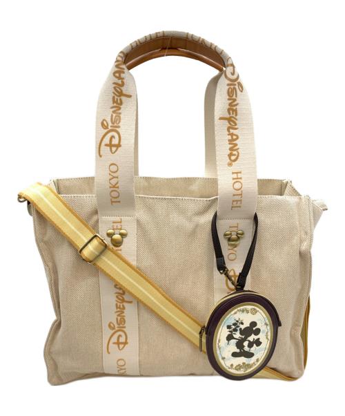 TOKYO DISNEY HOTEL（トウキョウディズニーホテル）TOKYO Disney HOTEL (トウキョウディズニーホテル) 2WAYバッグ ブラウンの古着・服飾アイテム