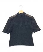 Christian Diorクリスチャン ディオール）の古着「半袖ニット」｜ブラック