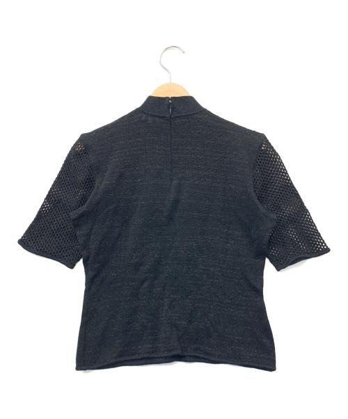 Christian Dior（クリスチャン ディオール）Christian Dior (クリスチャン ディオール) 半袖ニット ブラック サイズ:Lの古着・服飾アイテム