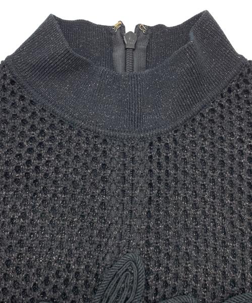Christian Dior（クリスチャン ディオール）Christian Dior (クリスチャン ディオール) 半袖ニット ブラック サイズ:Lの古着・服飾アイテム