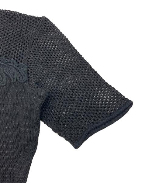 Christian Dior（クリスチャン ディオール）Christian Dior (クリスチャン ディオール) 半袖ニット ブラック サイズ:Lの古着・服飾アイテム