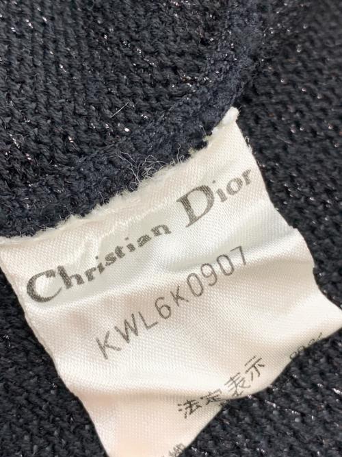 Christian Dior（クリスチャン ディオール）Christian Dior (クリスチャン ディオール) 半袖ニット ブラック サイズ:Lの古着・服飾アイテム