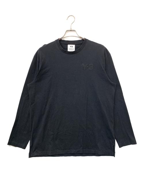 Y-3（ワイスリー）Y-3 (ワイスリー) CLASSIC CHEST LOGO LS TEE ブラック サイズ:Lの古着・服飾アイテム