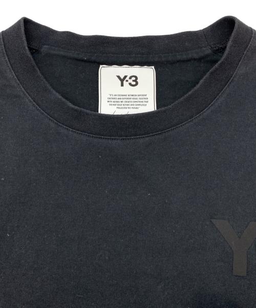 Y-3（ワイスリー）Y-3 (ワイスリー) CLASSIC CHEST LOGO LS TEE ブラック サイズ:Lの古着・服飾アイテム