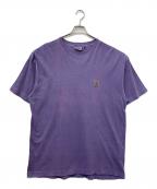 CarHarttカーハート）の古着「グランジTシャツ」｜パープル