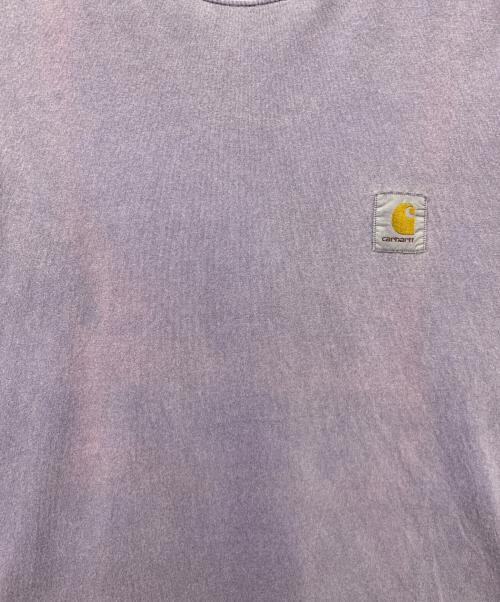 CarHartt（カーハート）CarHartt (カーハート) グランジTシャツ パープル サイズ:XLの古着・服飾アイテム