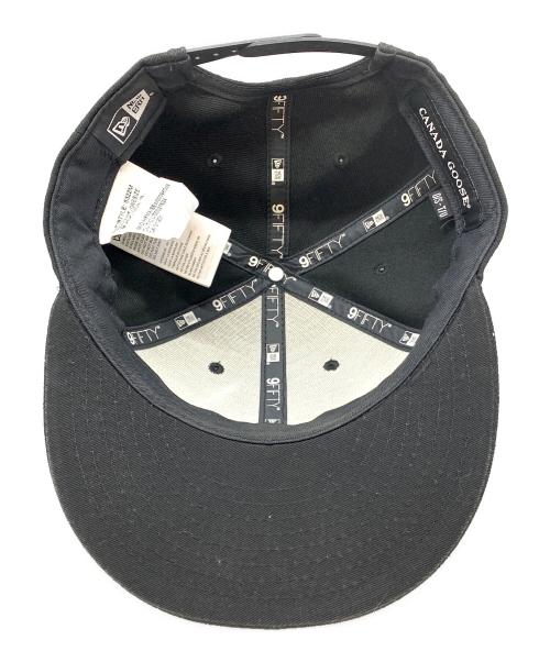 New Era（ニューエラ）New Era (ニューエラ) CANADA GOOSE (カナダグース) コラボロゴキャップ ブラックの古着・服飾アイテム