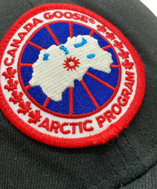 New Era（ニューエラ）New Era (ニューエラ) CANADA GOOSE (カナダグース) コラボロゴキャップ ブラックの古着・服飾アイテム