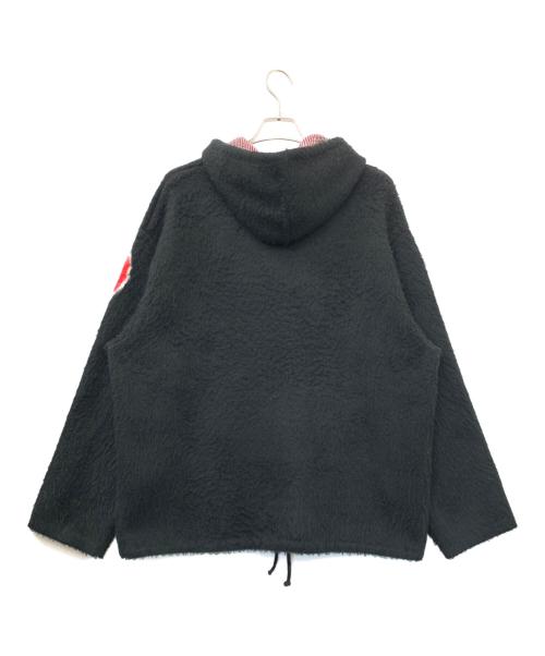 SUPREME（シュプリーム）SUPREME (シュプリーム) ジップパーカー ブラック×レッド サイズ:XLの古着・服飾アイテム