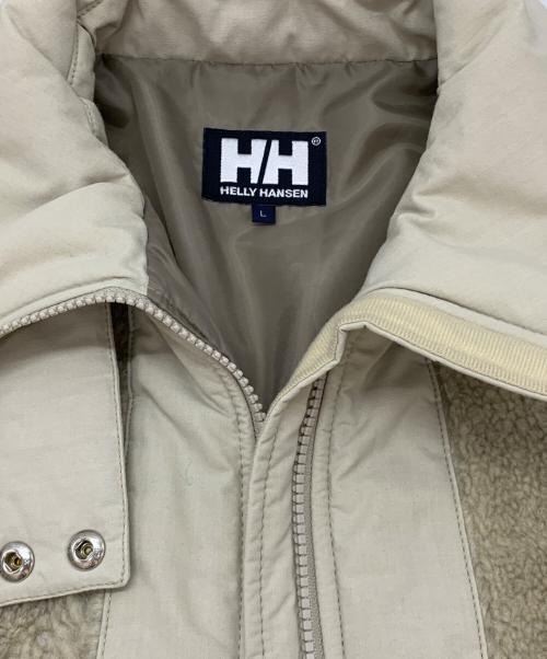 HELLY HANSEN（ヘリーハンセン）HELLY HANSEN (ヘリーハンセン) ボアジャケット ホワイト サイズ:Lの古着・服飾アイテム