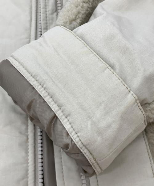 HELLY HANSEN（ヘリーハンセン）HELLY HANSEN (ヘリーハンセン) ボアジャケット ホワイト サイズ:Lの古着・服飾アイテム