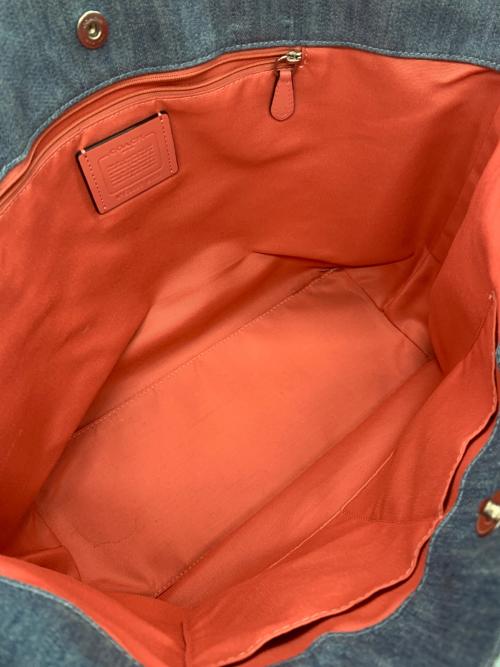 COACH（コーチ）COACH (コーチ) デニムトートバッグ インディゴの古着・服飾アイテム