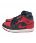 NIKE (ナイキ) AIR JORDAN1 MID ブラック×レッド サイズ:27.5cm：18000円