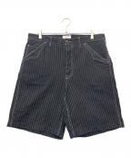 Schottショット）の古着「OLD HICKORY DENIM SHORTS」｜ブラック