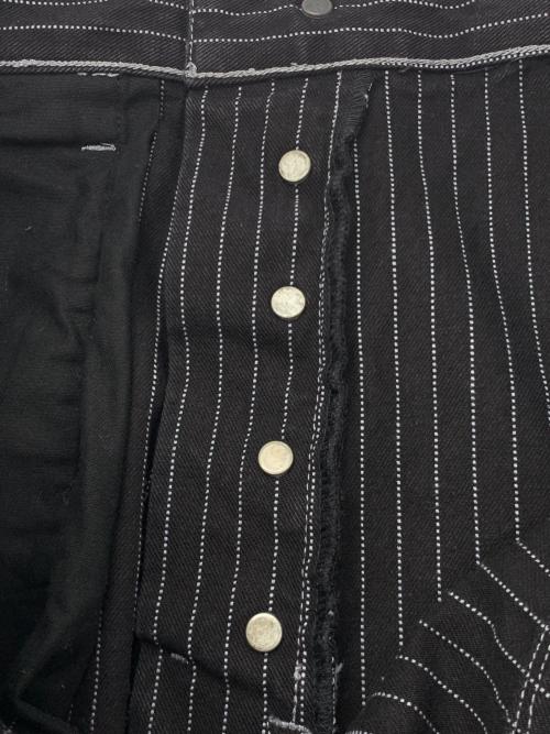 Schott（ショット）Schott (ショット) OLD HICKORY DENIM SHORTS ブラック サイズ:36の古着・服飾アイテム