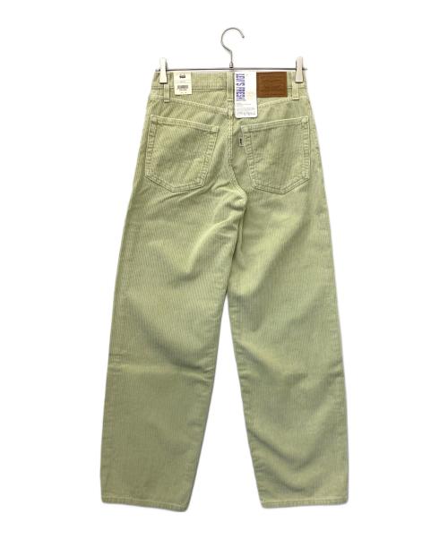 LEVI'S PReMIUM（リーバイス プレミアム）LEVI'S PReMIUM (リーバイスプレミアム) BAGGY DAD コーデュロイパンツ グリーン サイズ:W24の古着・服飾アイテム