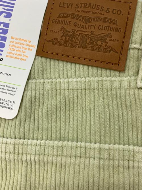 LEVI'S PReMIUM（リーバイス プレミアム）LEVI'S PReMIUM (リーバイスプレミアム) BAGGY DAD コーデュロイパンツ グリーン サイズ:W24の古着・服飾アイテム