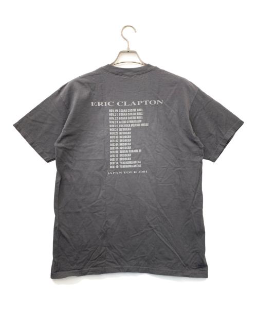 ERIC CLAPTON（エリッククラプトン）ERIC CLAPTON (エリッククラプトン) プリントTシャツ JAPAN TOUR 2001 グレー サイズ:-の古着・服飾アイテム