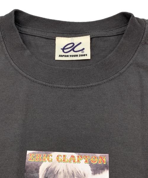 ERIC CLAPTON（エリッククラプトン）ERIC CLAPTON (エリッククラプトン) プリントTシャツ JAPAN TOUR 2001 グレー サイズ:-の古着・服飾アイテム