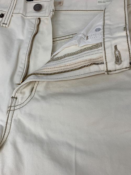 LEVI'S（リーバイス）LEVI'S (リーバイス) 復刻70's HIGH FLARE ワイドデニムパンツ ベージュ サイズ:W27の古着・服飾アイテム