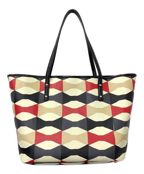 Kate Spade（ケイトスペード）Kate Spade (ケイトスペード) トートバッグ ベージュ×ブラックの古着・服飾アイテム