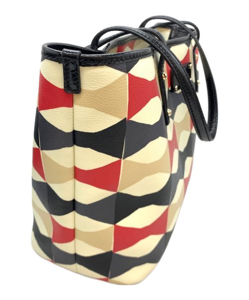 Kate Spade（ケイトスペード）Kate Spade (ケイトスペード) トートバッグ ベージュ×ブラックの古着・服飾アイテム
