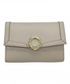 Samantha Thavasaサマンサタバサ）の古着「サークル金具フラグメントケース」｜ベージュ