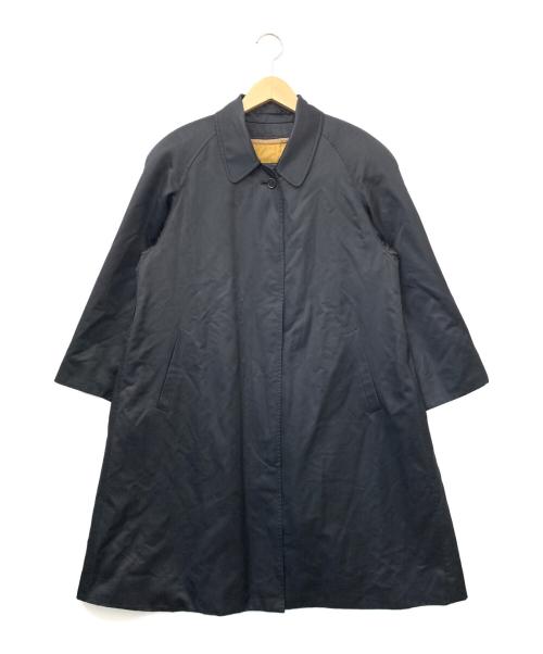 Burberry's（バーバリー）Burberry's (バーバリーズ) ステンカラーコート ブラック サイズ:7ARの古着・服飾アイテム