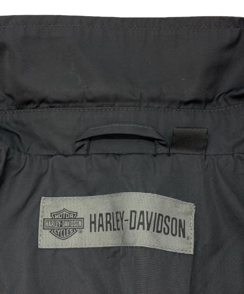 HARLEY-DAVIDSON（ハーレーダビッドソン）HARLEY-DAVIDSON (ハーレーダビッドソン) ナイロンジャケット ブラック サイズ:Mの古着・服飾アイテム