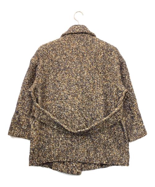 Max Mara Studio（マックスマーラ ストゥディオ）MAX MARA STUDIO (マックスマーラ ストゥディオ) シングルコート ブラウン サイズ:36の古着・服飾アイテム