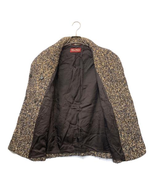 Max Mara Studio（マックスマーラ ストゥディオ）MAX MARA STUDIO (マックスマーラ ストゥディオ) シングルコート ブラウン サイズ:36の古着・服飾アイテム