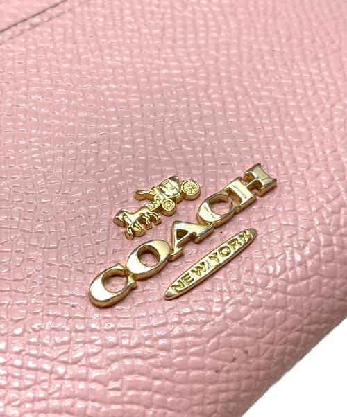 COACH（コーチ）COACH (コーチ) パスケース ピンクの古着・服飾アイテム