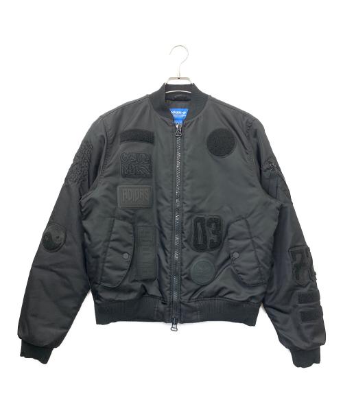adidas Originals（アディダスオリジナル）adidas originals (アディダスオリジナル) 中綿ボンバージャケット ブラック サイズ:Mの古着・服飾アイテム