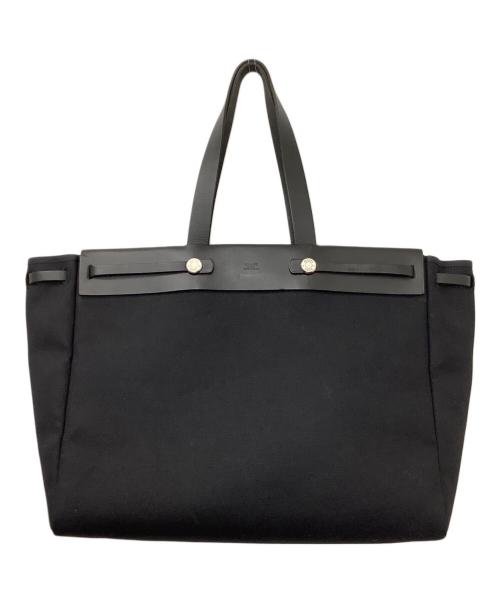 HERMES（エルメス）HERMES (エルメス) エールライン カバスGM ブラックの古着・服飾アイテム