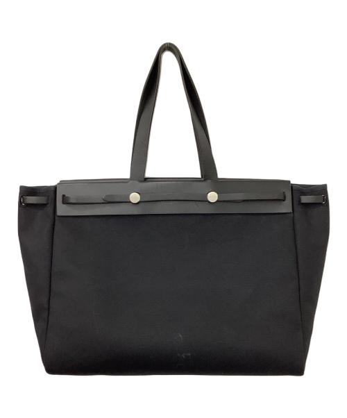 HERMES（エルメス）HERMES (エルメス) エールライン カバスGM ブラックの古着・服飾アイテム