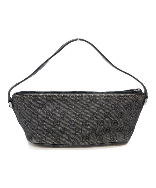 GUCCI（グッチ）GUCCI (グッチ) アクセサリーポーチ ブラックの古着・服飾アイテム
