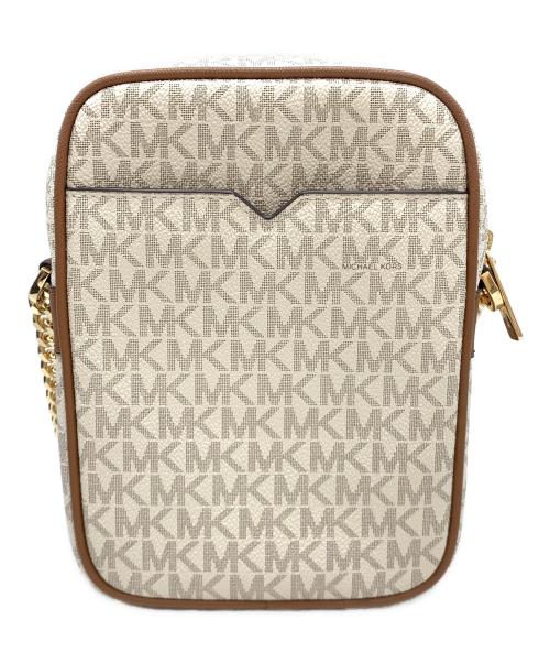 MICHAEL KORS（マイケル・コース）MICHAEL KORS (マイケルコース) ショルダーバッグ ブラウンの古着・服飾アイテム