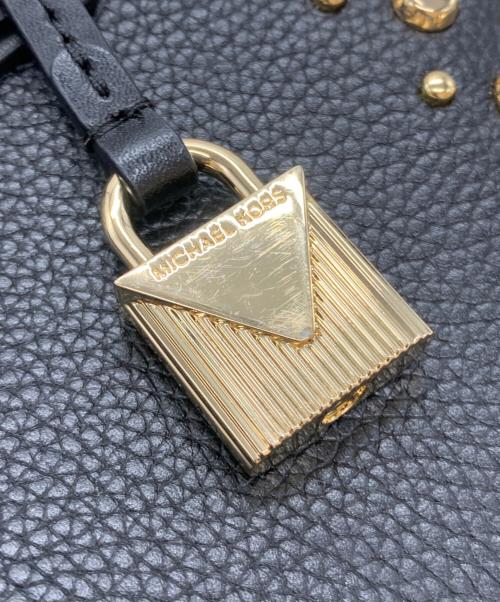 MICHAEL KORS（マイケル・コース）MICHAEL KORS (マイケルコース) 2WAYバッグ ブラックの古着・服飾アイテム