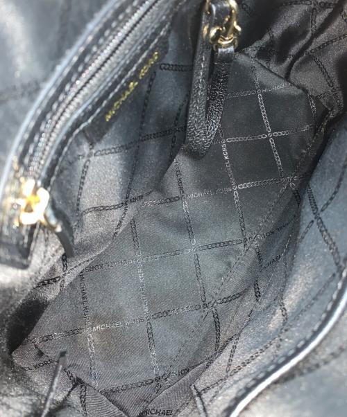 MICHAEL KORS（マイケル・コース）MICHAEL KORS (マイケルコース) 2WAYバッグ ブラックの古着・服飾アイテム