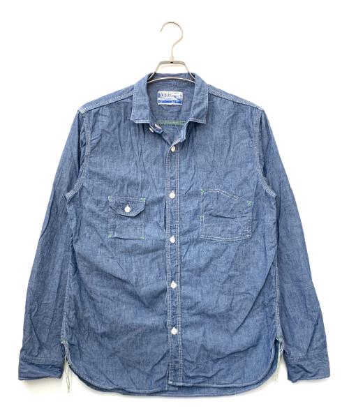 TCB jeans（ティーシービー ジーンズ）TCB JEANS (ティーシービー ジーンズ) 長袖シャツ インディゴ サイズ:40の古着・服飾アイテム