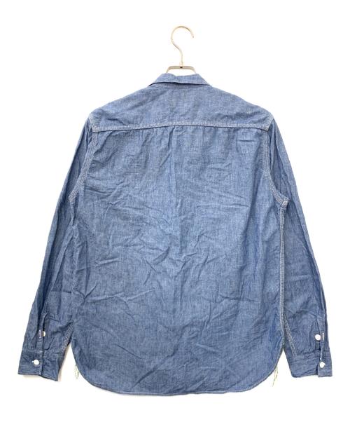 TCB jeans（ティーシービー ジーンズ）TCB JEANS (ティーシービー ジーンズ) 長袖シャツ インディゴ サイズ:40の古着・服飾アイテム